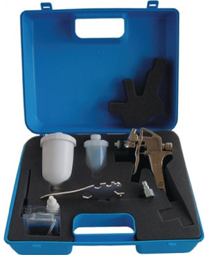 Lackierpistole minipaint DN 7,2 G 1/4 Zoll DN 7,2 Stahlstecknippel HVLP EWO