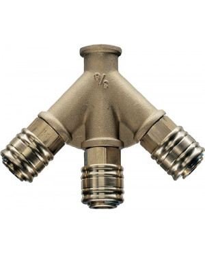 Verteiler Gew.mm 15,39 DN 7,2,Innengewinde,3 Kupplungen EWO