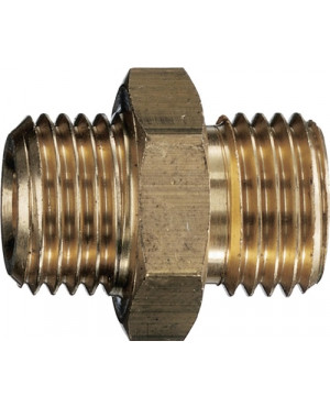 Doppelgewindenippel MS AG G 3/8xG 3/8 Zoll EWO