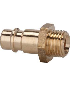 Stecknippel MS blk Stecker DN 7,2 AG G 1/4 Zoll