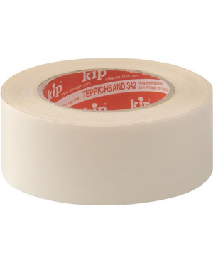 Gewebeteppichband 342 L.25m B.50mm beige Rl.KIP