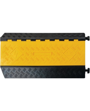 Schlauch- u.Kabelkanal Admi®Canal 698-C L900xB500xH75mm Gum.schwarz St.KLOTZ