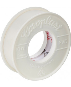 Elektroisolierband 302 weiß 10m L.10m B.15mm Rl.COROPLAST