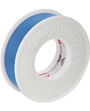 Elektroisolierband 302 blau 10m L.10m B.15mm Rl.COROPLAST
