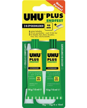 2K-Epoxidklebstoff PLUS ENDFEST 33g gelblich Tube UHU