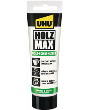 Holzkonstruktionsklebstoff HOLZ MAX EN 204: D4 beige 100g Tube UHU
