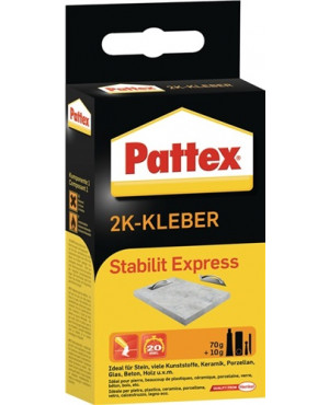 2K-Methacrylklebstoff Stabilit Express 80g braun Tube PATTEX