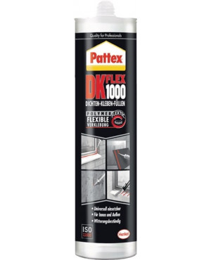 Montagekleber DK FLEX 1000 weiß 390g Kartusche PATTEX