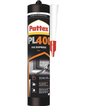 Montagekleber PU Express PL 400 beige EN 204: D4 495g Kartusche PATTEX