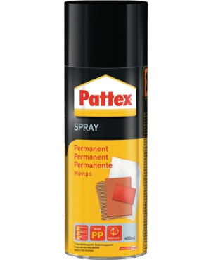 Sprühkleber Powerspray permanent transp./leicht beige 400 ml Spraydose PATTEX