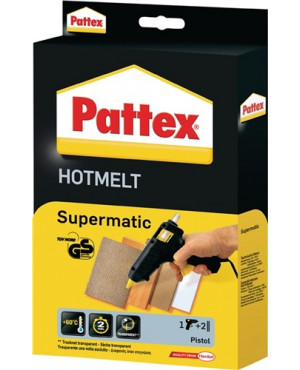 Heißklebepistole Supermatic Klebeleistung 4,5 g/min 7-10 min 11mm PATTEX
