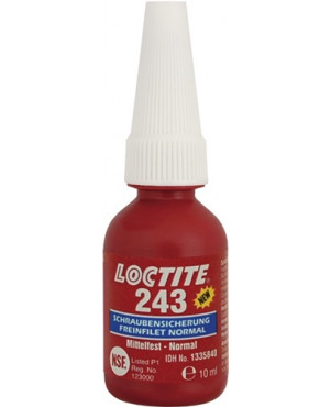 Schraubensicherung 243 10 ml mf.mv.blau NSF P1,NSF/ANSI 61 Flasche LOCTITE