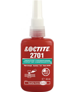 Schraubensicherung 2701 10 ml hf.nv.grün Flasche LOCTITE