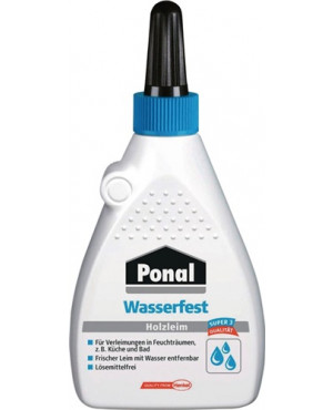Holzleim Wasserfest/Super 3 120g EN 204: D3 Flasche PONAL