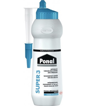 Holzleim Wasserfest/Super 3 420g EN 204: D3 Flasche PONAL