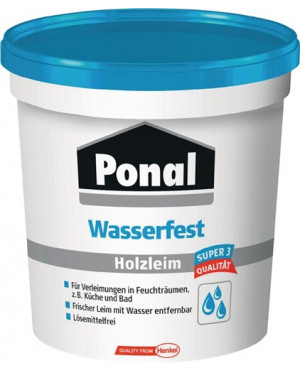 Holzleim Wasserfest/Super 3 760g EN 204: D3 Dose PONAL