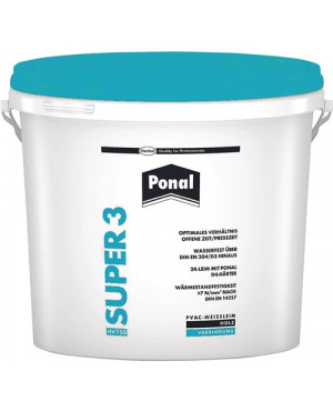 Holzleim Wasserfest/Super 3 5kg EN 204: D3 Eimer PONAL