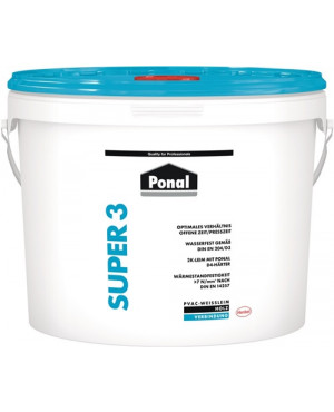 Holzleim Wasserfest/Super 3 30kg EN 204: D3 Eimer PONAL