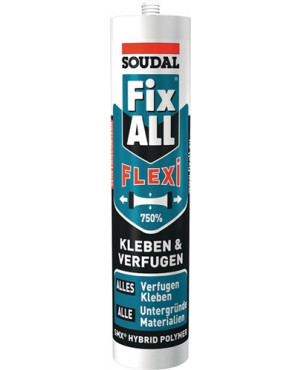 Kleb- u.Dichtstoff Fix All Flexi weiß 470g Kartusche SOUDAL