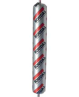 Silikondichtstoff Silirub Bau N transp.600 ml Btl.SOUDAL