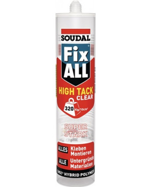 1K-Hybrid-Polymer Fix All HT transp.305g Kartusche SOUDAL