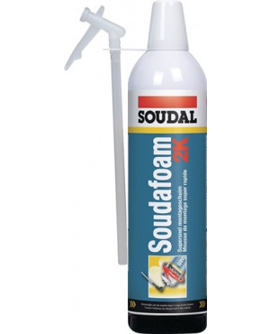 2K-Türzargenschaum SOUDAFOAM 400 ml B2 grün m.Einweghandschuhe Dose SOUDAL
