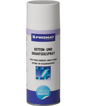 Ketten-/Drahtseilspray gelblich 400 ml Spraydose PROMAT CHEMICALS