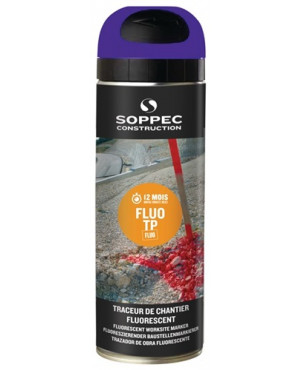 Baustellenmarkierspray FLUO TP leuchtblau 500 ml Spraydose SOPPEC