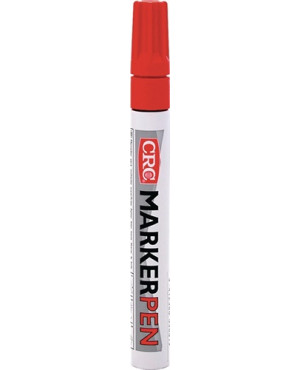 Permanentmarker MARKERPEN rot Strich-B.1-4,5mm Schreibspitze wasserfest CRC