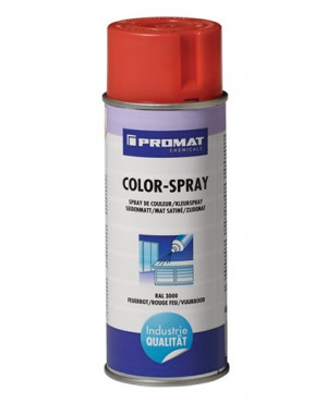 Colorspray feuerrot seidenmatt RAL 3000 400 ml Spraydose PROMAT CHEMICALS