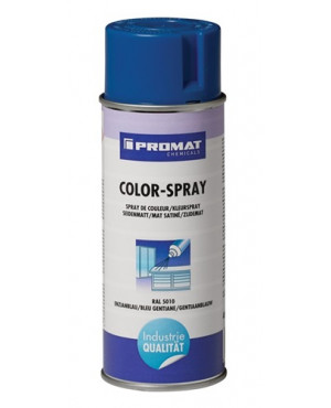 Colorspray enzianblau seidenmatt RAL 5010 400 ml Spraydose PROMAT CHEMICALS
