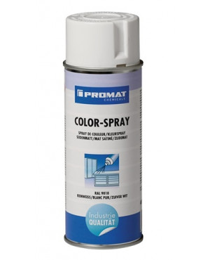 Colorspray reinweiß seidenmatt RAL 9010 400 ml Spraydose PROMAT CHEMICALS