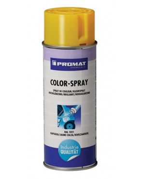 Colorspray rapsgelb hochglänzend RAL 1021 400 ml Spraydose PROMAT CHEMICALS