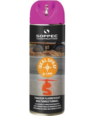 Markierungsspray leuchtpink 500 ml Spraydose SOPPEC