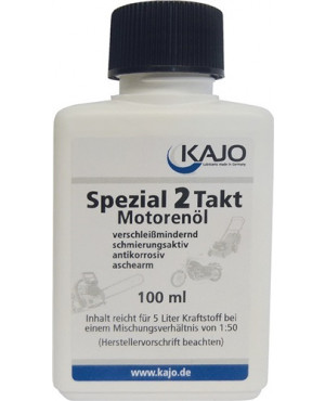 2-Takt Motorenöl 100 ml Mischverhältnis 1:50 Flasche KAJO