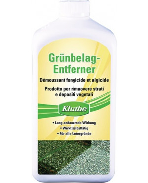 Grünbelagsentferner chlor- u.säurefrei 1l Flasche KLUTHE