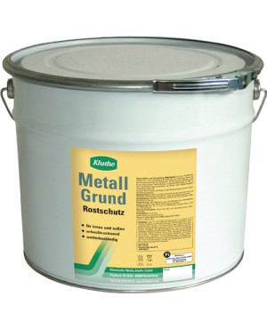 Metall Grund rotbraun 12,5 kg Kanne KLUTHE
