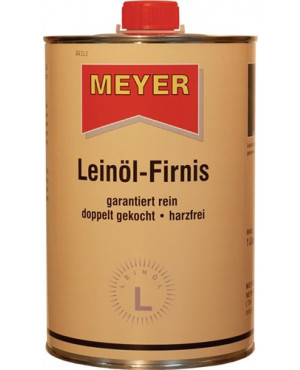 Leinöl-Firnis honigfarben 1l Dose MEYER