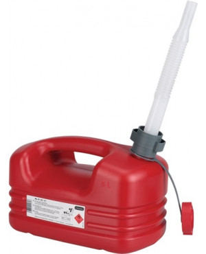 Kraftstoffkanister Inh.5l L331xB185xH237mm rot