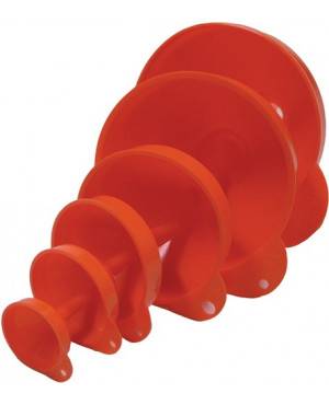 Trichter-Set 50,70,90,115,150,160mm HD-PE