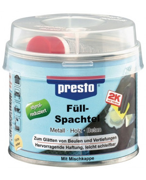 2K-Füllspachtel prestolith® plastic ocker 250g Dose PRESTO