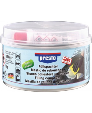 2K-Füllspachtel prestolith® plastic ocker 2000g Dose PRESTO