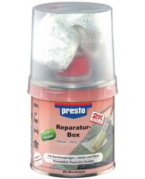 Reparaturbox prestolith® special gelblich-transparent 250g Dose PRESTO