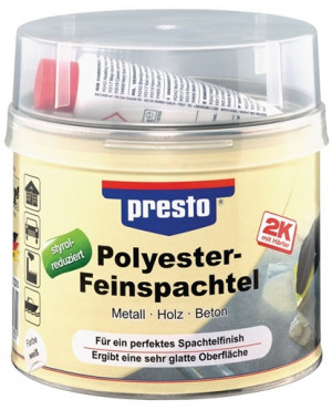 2K-Feinspachtel prestolith® weiß 1000g Dose PRESTO