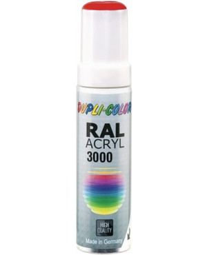 Lackstift feuerrot glänzend RAL 3000 12 ml Stift DUPLI-COLOR