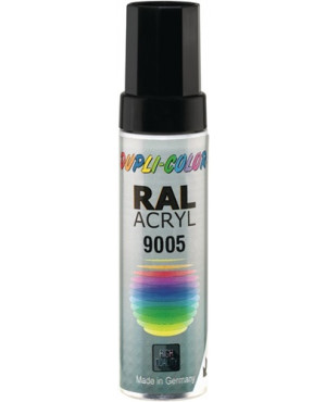 Lackstift tiefschwarz glänzend RAL 9005 12 ml Stift DUPLI-COLOR
