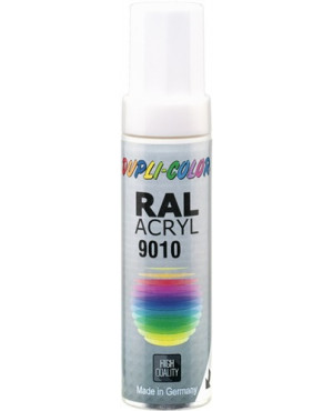 Lackstift reinweiss ma RAL 9010 12 ml Stift DUPLI-COLOR