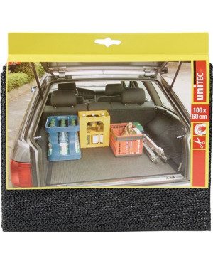 Kofferraummatte PVC grau zuschneidbar,rutschhemmend L60xB100cm UNITEC