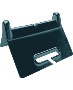 Kantenschutzwinkel Schenkel-L.90x90 mm schwarz m.Schlitz 4 St./Set DOLEZYCH