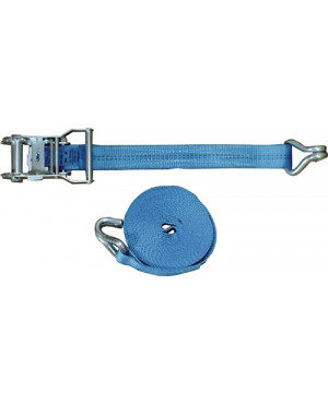 Zurrgurt DIN EN 12195-2 L.8m B.35mm m.Ratsche+Spitzh.LC U 2000 daN PROMAT